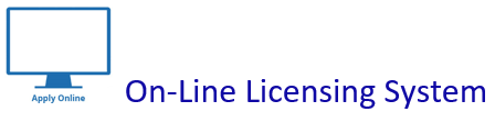 Click Here to be Directed to The Online Licensing System